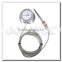 High quality all stainless steel capillary remote reading thermometer with flange