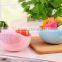 High quality plastic rice washing basket /drain basket