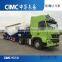 CIMC brand 3 axle cement bulker banana type new produce