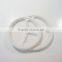 Disposable Biodegradable 3 Comparment sugarcane Pulp fiber round plates