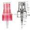 Hot selling perfume bottle sprayer pump,mini pump sprayer,sprayer pump for car wash