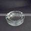 Durable round smokeless antique glass ashtray