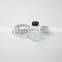 effective trial samples size AS clear double layers 3g5g10g square and round cream jar of cosmetic container