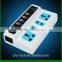 New Wireless PDA GSM SIM Remote Control 3 Socket Power Outlet Smart Switch EU/US/UK Plug