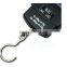50kg double precision black electronic luggage scale belt/hook blue backlight lcd
