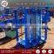 Metal curving roof panel roll forming machine