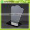 DDJ-0062 ISO9001 Chinese Manufacture Sells Cheap Frosted Plastic Necklace Display Stand