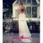 GS23 Hot Sale Sexy Sweetheart Backless Wedding Dresses Lace Floor Length Vestido De Noiva Com Manga De Renda