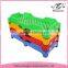 Injection infants' school stackable sleeping plastic cots stackable