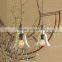 living room bedroom home decorative chandelier,creative modern minimalist glass wrought iron chandelier