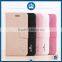 LZB Silk grain series PU leather Flip wallet stand case cover for Alcatel One Touch Pop C1 OT-4015