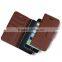 high quality Brown color PU leather case for iphone 6 cover