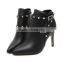 2016 factory hot selling women high heel winter boots PQ4021