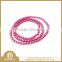 high quality natural garnet crystal charm bracelet for collection