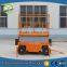 10m Mobile electric manlift/trailer mounted scissor lift