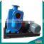 Hydraulically operated self priming oil transfer pump