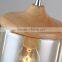 crystal glass column chandelier lamp pendants