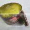 big empty irregular shaped tin box for packing