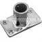 Stainless Steel 90 degree Rectangular Base Fitting