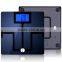 Large Scale with 4.3" Blue Screen Bluetooth 4.0 Body Analysis Function