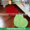 china chenille bedroom decor mat with pvc mat