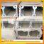 Hexangular aluminum extursion pipes, tubes