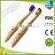 Soft and Medium Bamboo Toothbrush Bristle Type Bamboo Toothbrush manufacturer