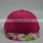 New Style Custom Embroidery Customize Snapback Caps Flat Bill Hip Hop Cap Plain Snapback Caps