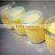 2014 100ml Mini glass pudding bottle milk bottle with plastic cap