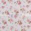 Customized flower design polyester printed bedsheet fabric