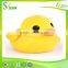 Stuffed plush yellow duck toy