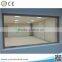 Medical radiation CT room lead lined glass