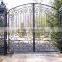 metal Security Gate/ Hot sales decorative gates and fence design made by wrought iron