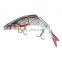 HS007 Minnow Four Sections Artificial Fishing Bait Bionic Lure with Hook