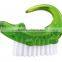 Greenwell 1 DUNDEE Nailbrush, Transparent Green