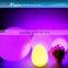 rgb led ball furniture/egg shape led ball outdoor