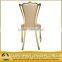 hot golden stainless steel wedding chiavari chair for wedding reception