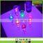 Led Light up Plastic Party Cups, Glow in the Dark Cups Milk Drinking Light cup 6 Pcs Set