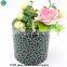 Green Mercury Glass Pillar Christmas Candle Holder