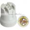 CE VDE RoHS porcelain ceramic F519 lamp holder screw type