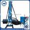 Portable hydraulic drilling rig Diesel air compressor drilling rig machine
