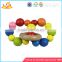Wholesale latest wooden rattle sound toy reliable quality kids wooden rattle sound toy W08K011