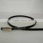 Wholesale colourful rhinestone paved alloy buckle sex women lady thin PU waist belt