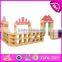 High quality multi Level storage shelf wooden kids bedroom furniture W08C176