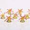 Factory price wholesale small christmas bell plastic christmas bell