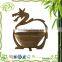 Bamboo folding wooden fruit basket