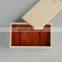 Clear,beautiful customized unfinished sliding lid wood box