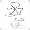 Promotional gift flowerpot shaped metal bookmark memo clips