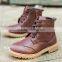 best quality high top kids leather casual shoes sample for boys fashion style, china brand children high upper casual shoes good