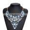 Luxury crystal gems women collar necklace jewelry